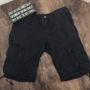 Polo Jeaans Co Navy cargo shorts